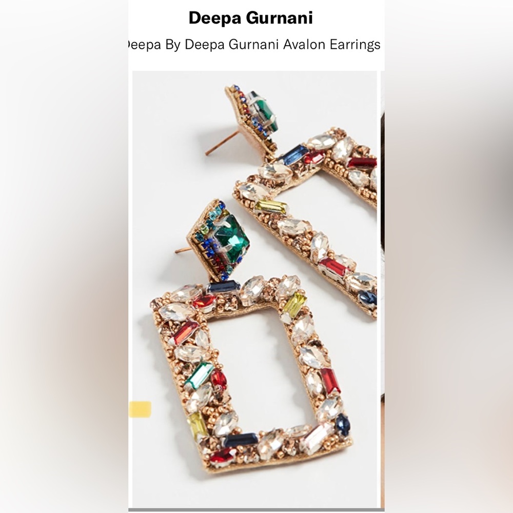 Deepa Gurnani Avalon Earrings